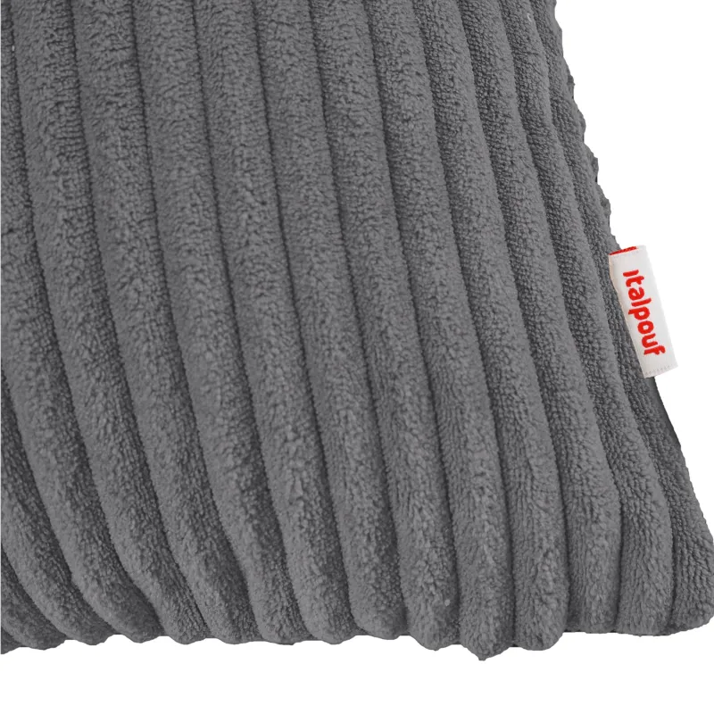 Grand coussin pour lit et comme dossier en velours 45×70
