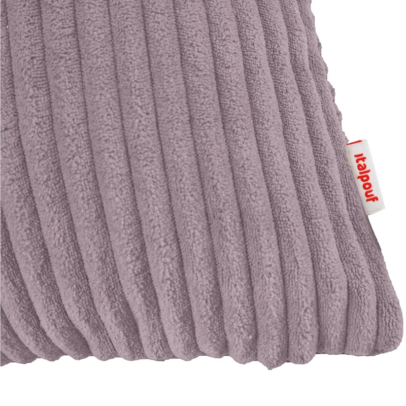 Grand coussin pour lit et comme dossier en velours 45×70