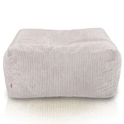 Pouf, repose-pieds et table en un – Florence velours