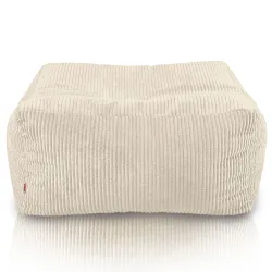 Pouf, repose-pieds et table en un – Florence velours