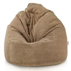 Housse Pour Pouf Poire XXL - Velours Côtelé Soft