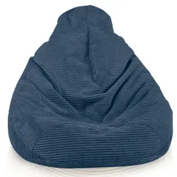 Housse Pour Pouf Poire Drop XXL - Velours Côtelé Soft