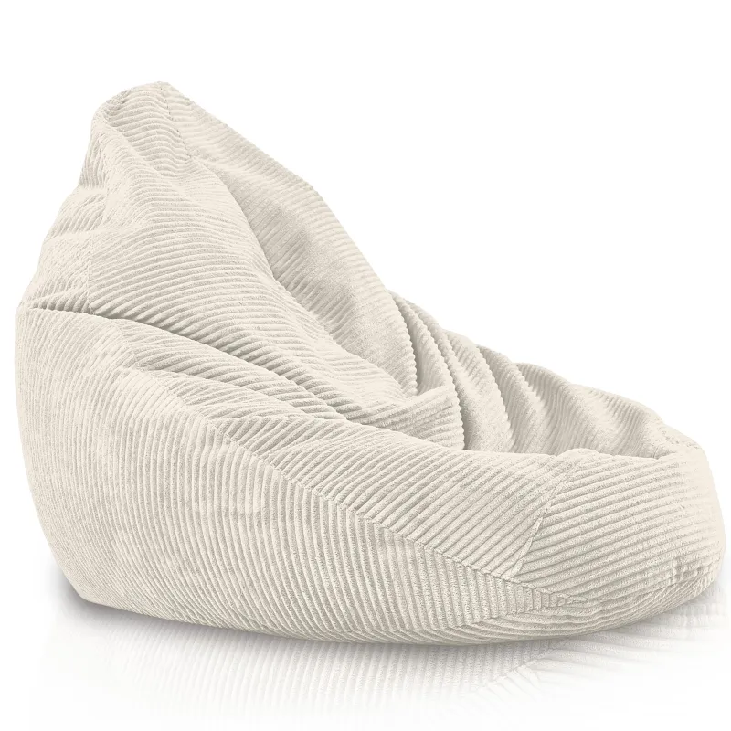 Housse Pour Pouf Poire Drop XXL - Velours Côtelé Soft