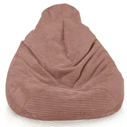 Housse Pour Pouf Poire Drop XXL - Velours Côtelé Soft