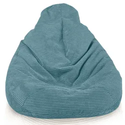Housse Pour Pouf Poire Drop XXL - Velours Côtelé Soft