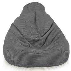 Housse Pour Pouf Poire Drop XXL - Velours Côtelé Soft