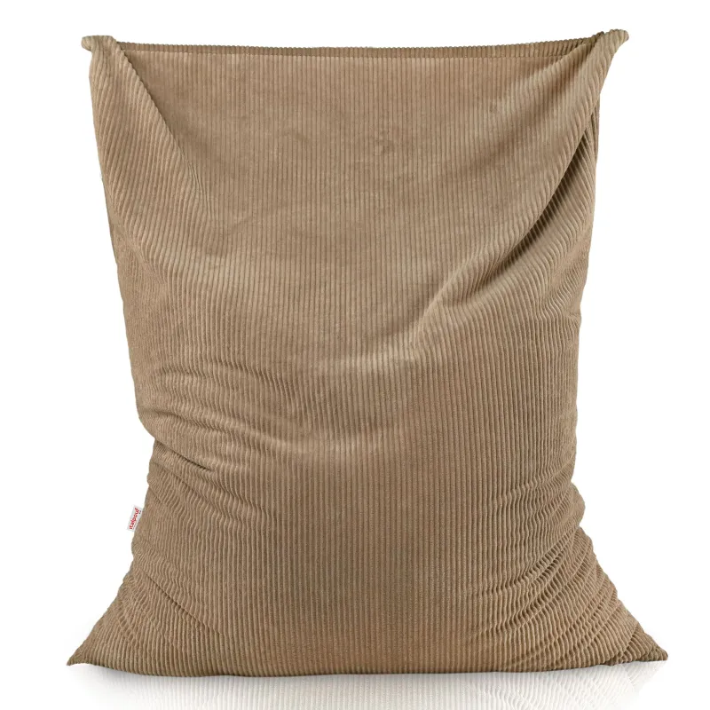 Housse Pour Pouf Coussin XXL - Velours Côtelé Soft