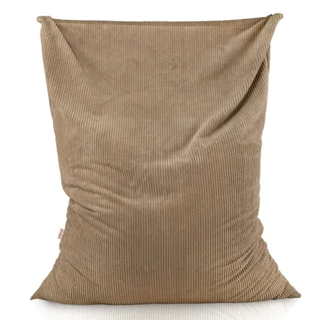 Housse Pour Pouf Coussin XXL - Velours Côtelé Soft