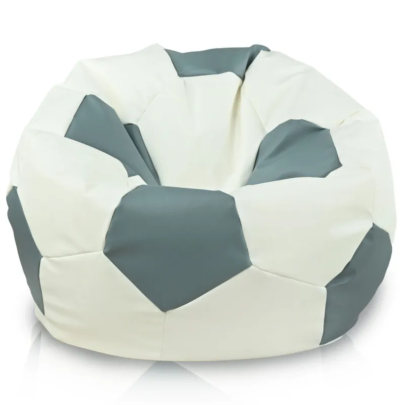 Pouf Fauteuil Football XXL - Simili Cuir Premium