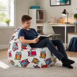 Pouf Poire XL Jeunes Premium Prints
