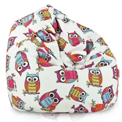 Pouf Poire - Tissu Imprimé Premium