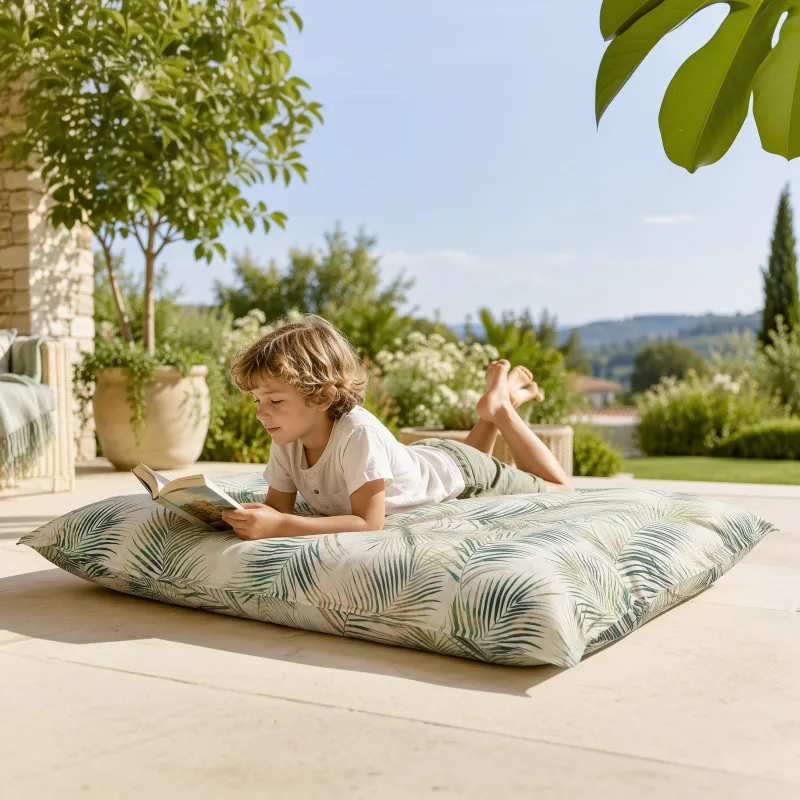 Grand coussin XL enfant outdoor imperméable