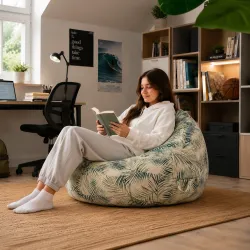 Pouf Poire XL Jeunes Premium Prints