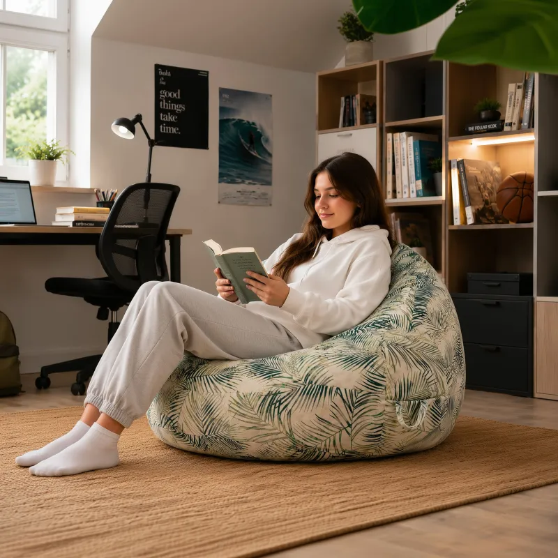Pouf Poire XL Jeunes Premium Prints