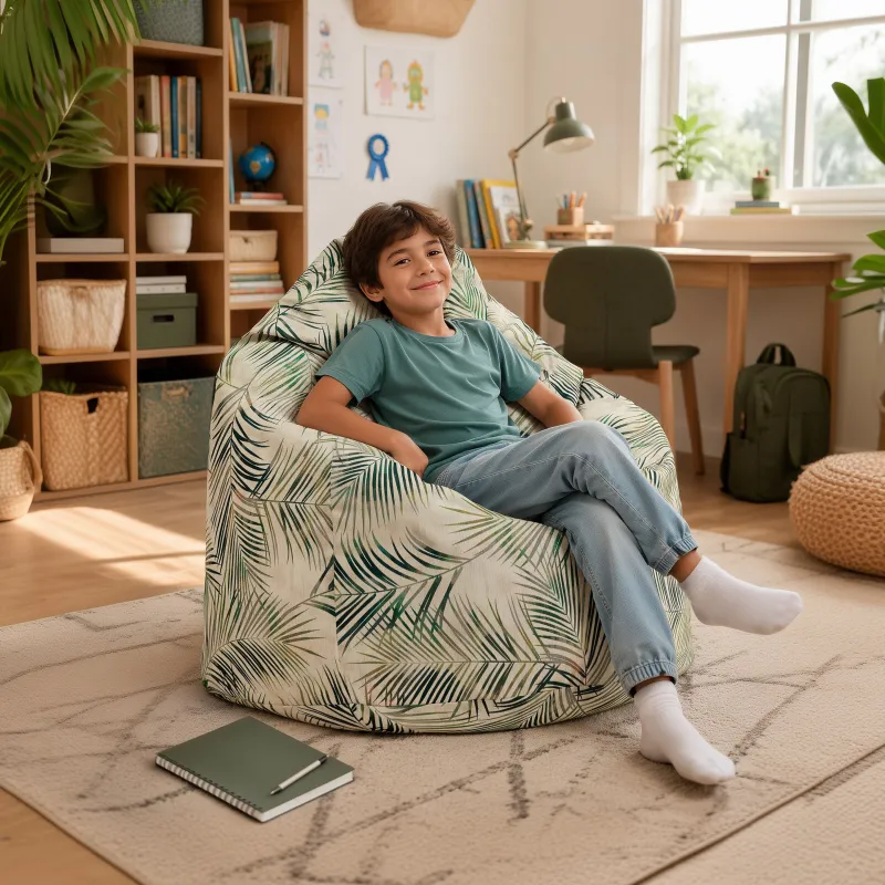 Pouf Poire XL Jeunes Premium Prints