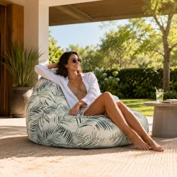 Pouf Poire Drop XXL Outdoor - Imperméable