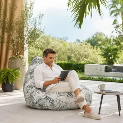 Pouf Poire Drop XXL Outdoor - Imperméable