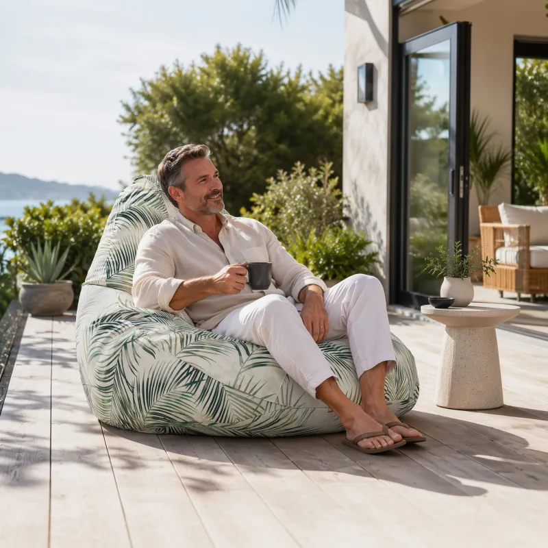 Pouf Poire Drop XXL Outdoor - Imperméable