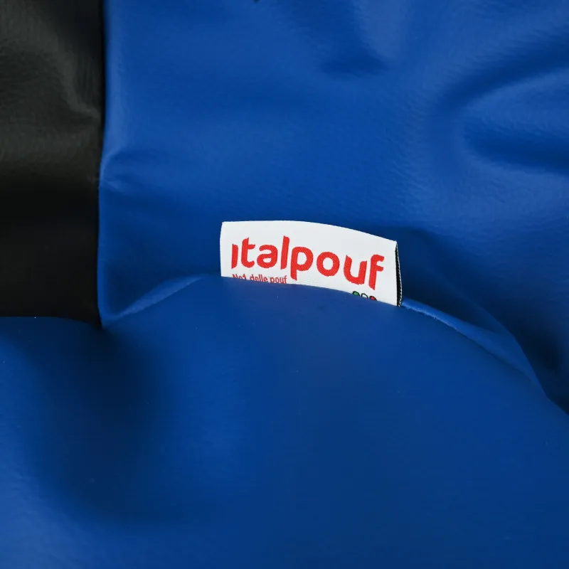 Pouf Fauteuil Ballon de Foot XL Enfant - Similicuir