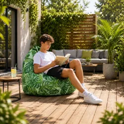 Pouf Poire XL Enfants Outdoor - Imperméable