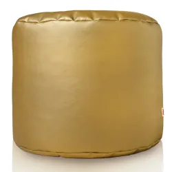 Pouf Rond Cylindre - Simili-cuir