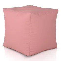 Pouf Cube Carré - Simili-cuir