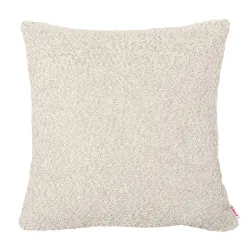 Coussin déco en laine bouclée pour canapé – 45×45
