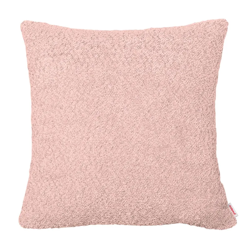 Coussin déco en laine bouclée pour canapé – 45×45