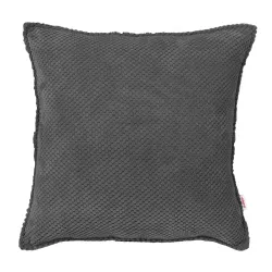 Coussin Décoratif Carré 60 x 60 cm - Velours Texturé Dot