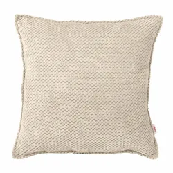 Coussin Décoratif Carré - Velours Texturé Dot
