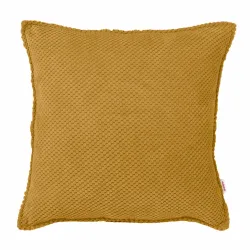 Coussin Décoratif Carré - Velours Texturé Dot