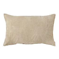 Coussin Décoratif Rectangulaire 45 x 70 cm - Velours Texturé Dot