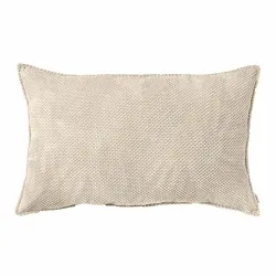 Coussin Décoratif Rectangulaire 30 x 50 cm - Velours Texturé Dot