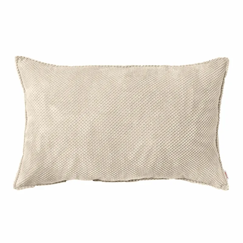 Coussin déco en velours texturé Dot – 45×70
