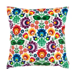 Coussin Décoratif Carré - Tissu Imprimé Premium