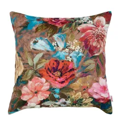 Coussin Décoratif Carré - Tissu Imprimé Premium