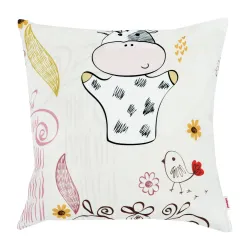Coussin déco imprimé pour canapé et enfant – 45×45