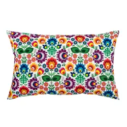 Coussin Décoratif Rectangulaire - Tissu Imprimé Premium