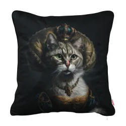 Coussin Décoratif Carré 45 x 45 cm - Tissu Imprimé Premium