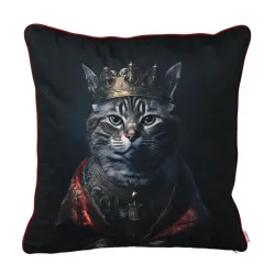 Coussin Décoratif Carré 45 x 45 cm - Tissu Imprimé Premium