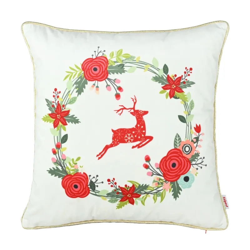 Coussin déco imprimé pour canapé et enfant – 45×45