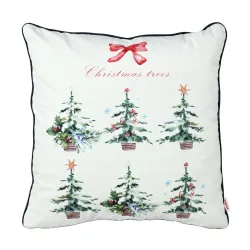 Coussin Décoratif Carré - Tissu Imprimé Premium