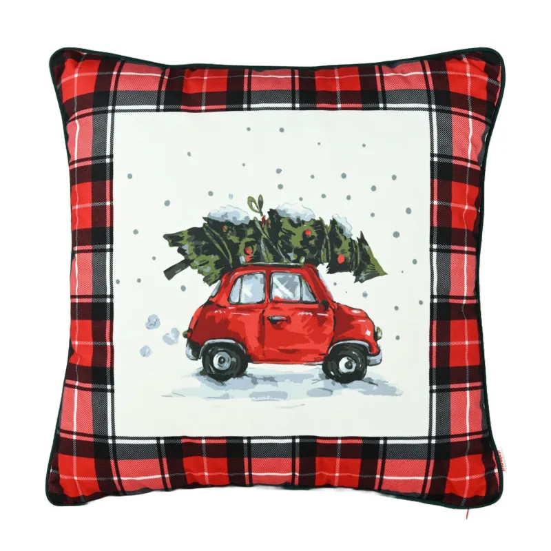Coussin déco imprimé pour canapé et enfant – 45×45