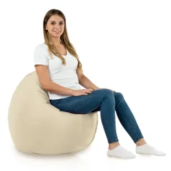 Coussin Pouf de Sol Rond - Outdoor Pro d'extérieur...
