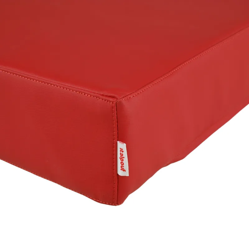 Assise Mousse Quadro 40x40 Simili-cuir | Italpouf