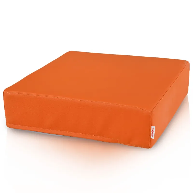 Assise Mousse Quadro 40x40 Simili-cuir | Italpouf