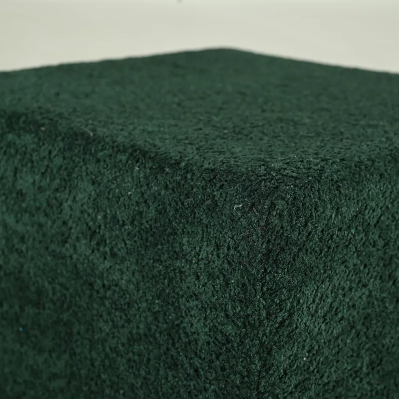 Pouf Cube Cubo Solid 40x40x40 Laine Bouclée | Italpouf
