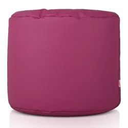 Pouf Rond Cylindre - Simili-cuir