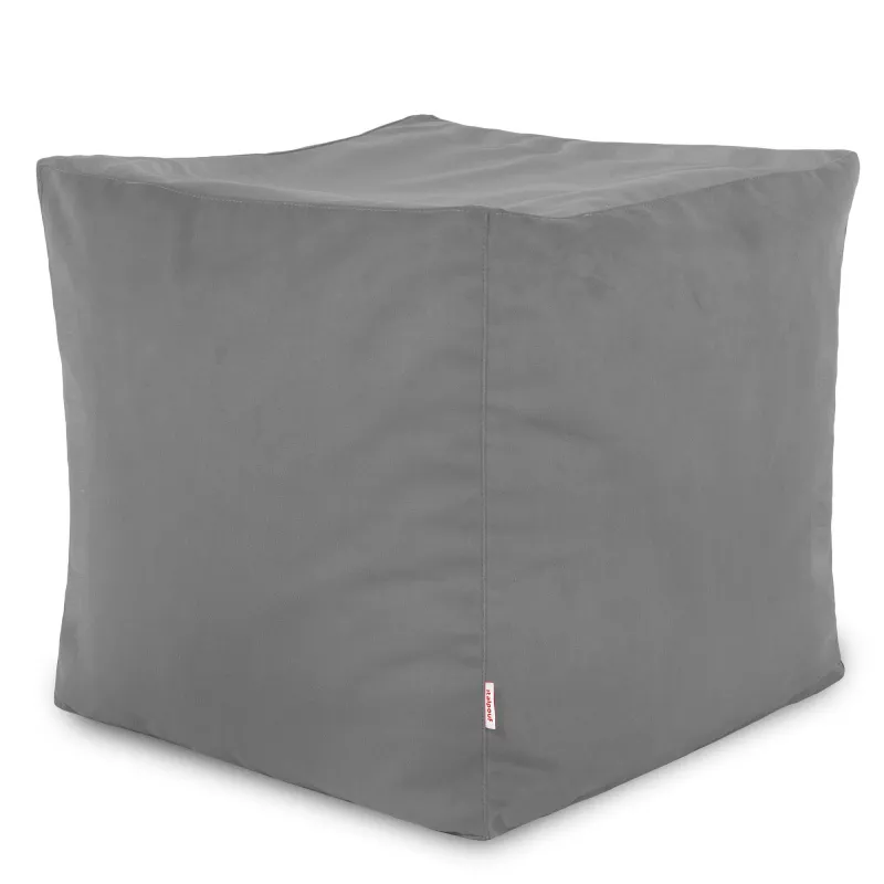 Pouf Cube Carré - Velours Soft – vue 8