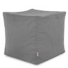 Acier Pouf Cube Intérieure velours